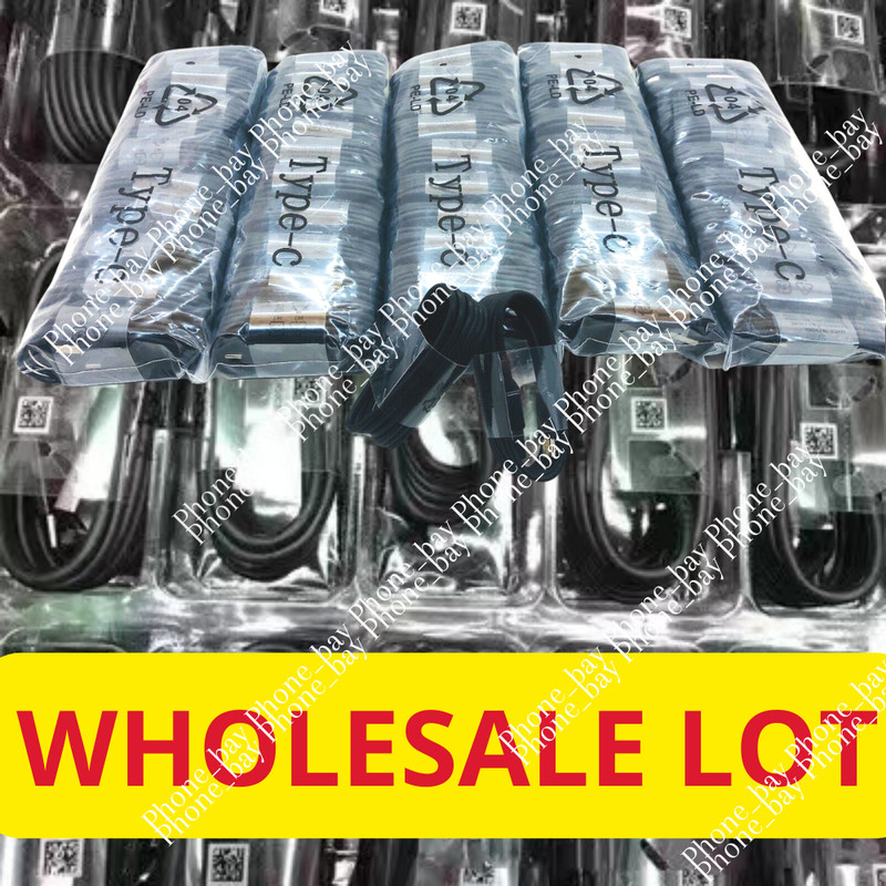 100X USB Type C Fast Charging Cable For Samsung Galaxy S8 S9 S10 Plus Note8 9