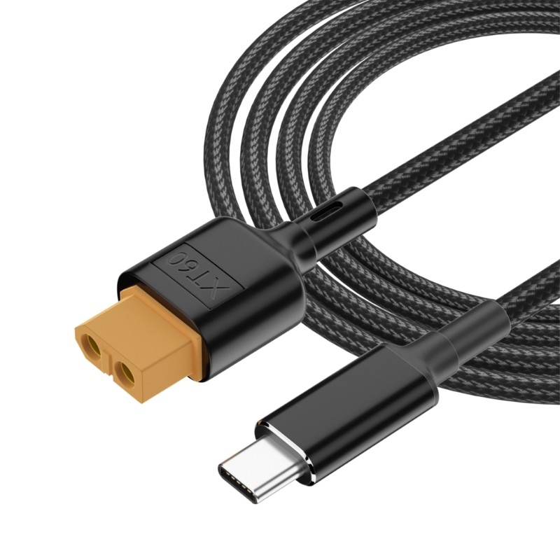 Intelligent Type C to XT60 Charging Cable for M4 Pocket /M7 M6 Chargers