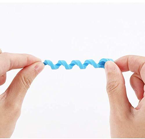20 Pack Charging Cable Protector Spiral Tube Wire Protectors Cord Sleeve gallery