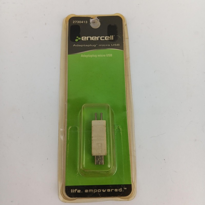 Enercell Adaptaplug Micro USB Adapter Tip 2730413 New Universal Charger Compatib