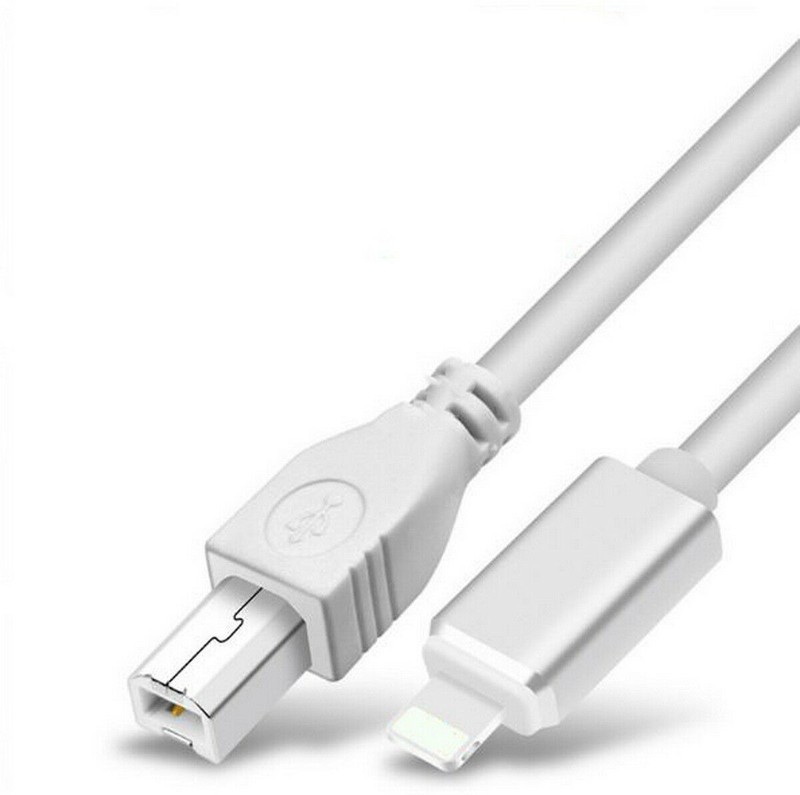 8Pin to Type-B Converter USB 2.0 Cable for iPhone iPad MIDI Keyboard Organ gallery