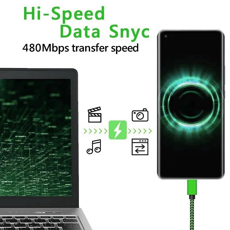 15 Feet USB Type C Charger Cable Extra Long Cord Smartphone Android Phone Tablet gallery