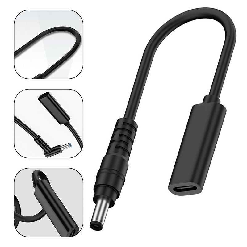 Sleek Black Design USB C Charging Cable Tailored for Starlink Mini Usage gallery