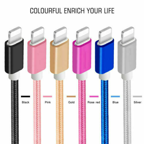 3ft USB Data Sync Charger Cable for iPhone 11 11 Pro 4 5 6 7 Plus 8 Plus X iPod