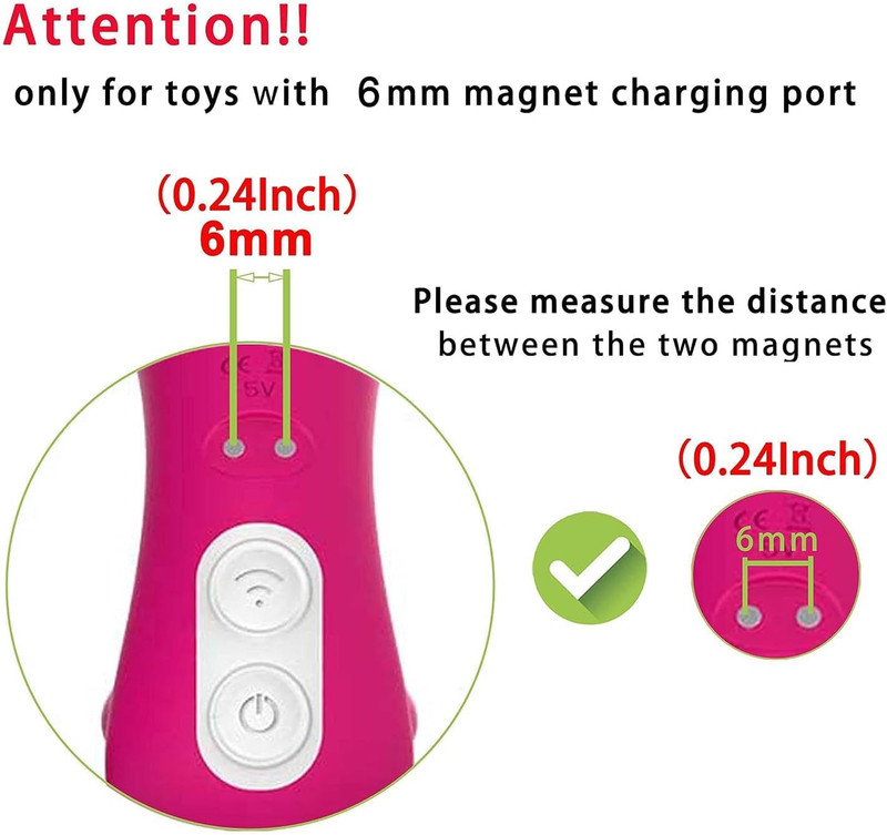 Magnetic USB DC Charger Cable Replacement Charging Cord-(6Mm/0.24In) gallery