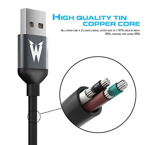 Lot of 80 x iphone Charging Cable 6ft 1.5M Heavy Duty USB Cord Black gallery