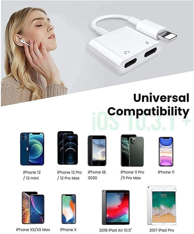 Cable Auxiliar Para Iphone, Cable A Conector De 3,5 Mm Adaptador De Cable gallery