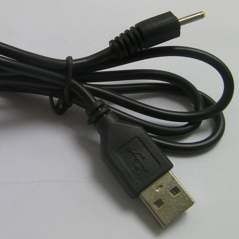 USB A Type Port To DC Jack 2.5X0.7mm Male Power Adapter Connector Cord Cable gallery