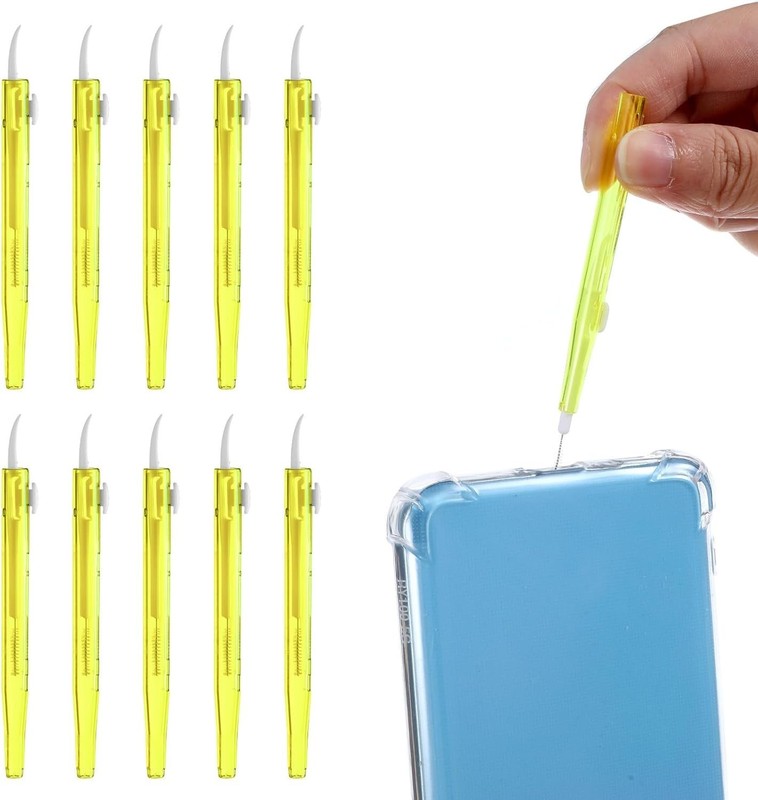 10 Pcs Charging Port Cleaner Phone Charge Port Cleaning Tool Kit Dual Side Mu... gallery