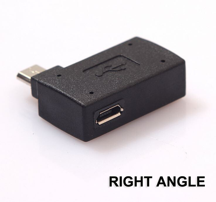 Micro USB Left Right Angle OTG Adapter For Samsung Galaxy Note 5 4 3 Edge A5 A3 gallery