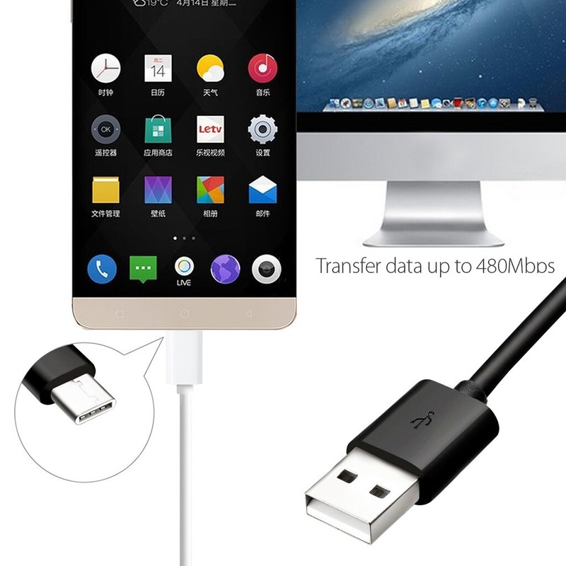 3x OEM Samsung USB-C Cable Type C Charger Galaxy S8 S9 S10 Plus Note 8 9 10FT gallery