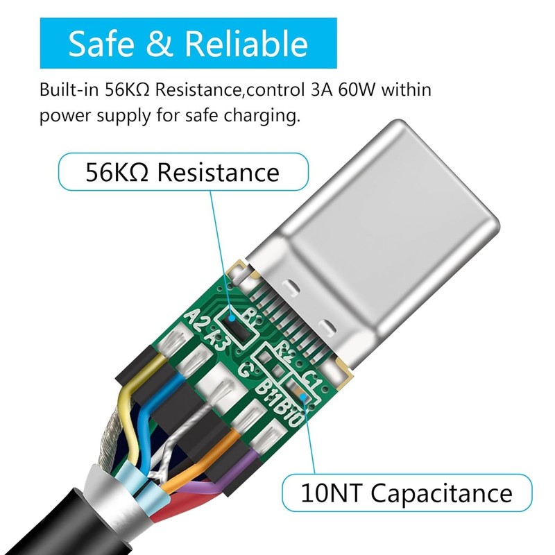 10Gbps USB C Cable 1.5FT, USB C to USB A 3.1/USB 3.2 Gen 2 10Gbps Data Sync C... gallery