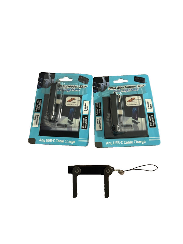 2 PACK 360°240W Super Fast Charging Rotating Stand Detachable Charging Cable