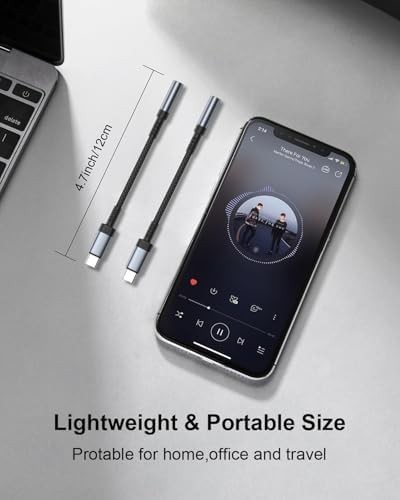2PACK USB-C Type C to 3.5mm AUX Headphone Jack Adapter For iPhone Android Phone gallery