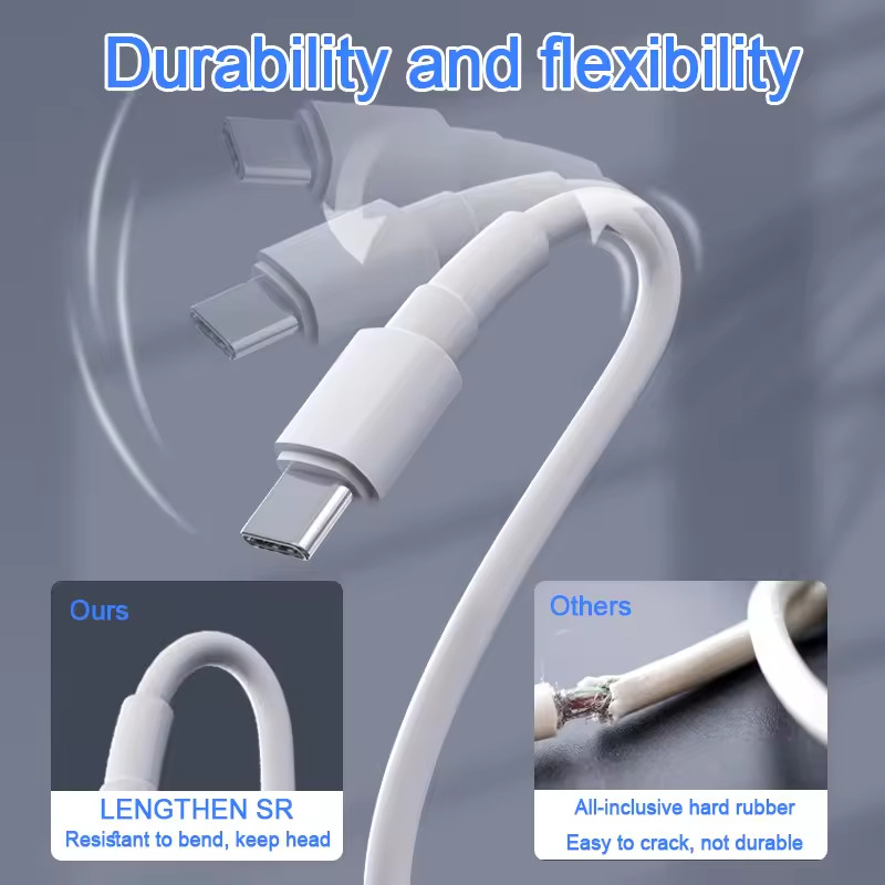 USB C to USB C Charging Cable for Apple Type C to Type C by TechSecure gallery