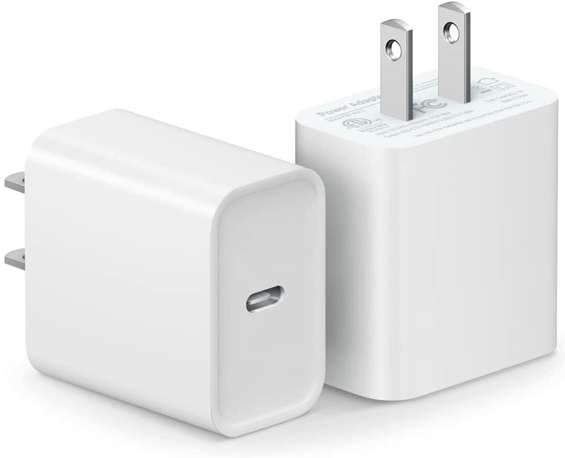 2X Fast Charger 20W PD Cable Cord Power Adapter USB Type-C For iPhone & Android