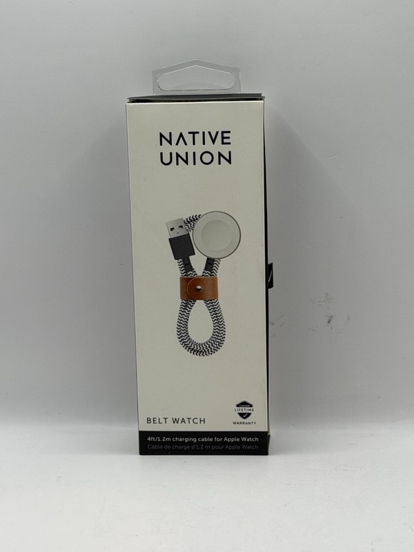 LOT of 10 - Native Union 4ft MFi USB-A Belt Apple Watch Charging Cables - NEW gallery