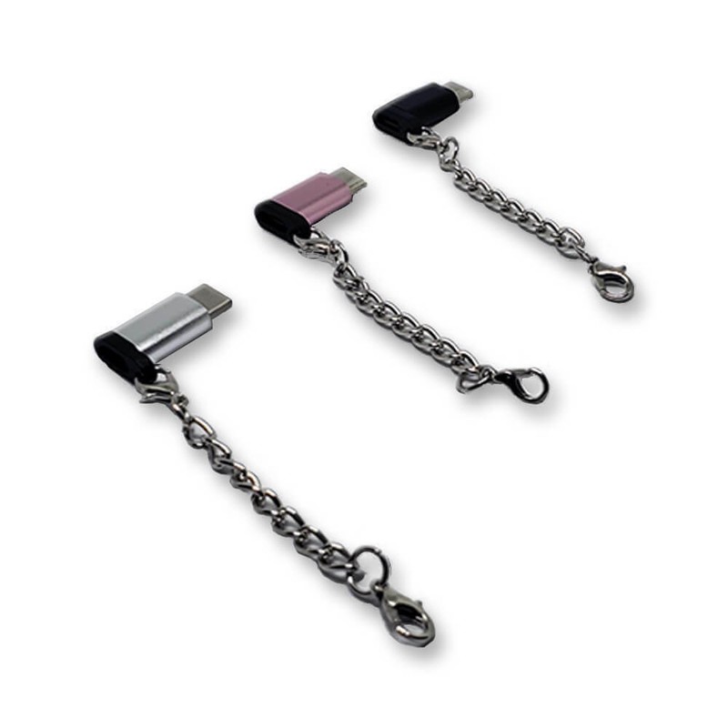 2 Pack Micro USB to Type C Adapter Converter Micro-B to USB-C Connector USA gallery