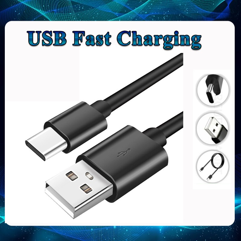 5A Type C USB Fast Charging Charger Data Cable Huawei Android Phone Black