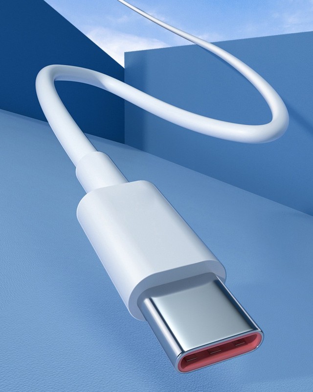 66W White Cable Phone Fast Lead Charger USB-C,Micro Extended Wire TPE Material gallery
