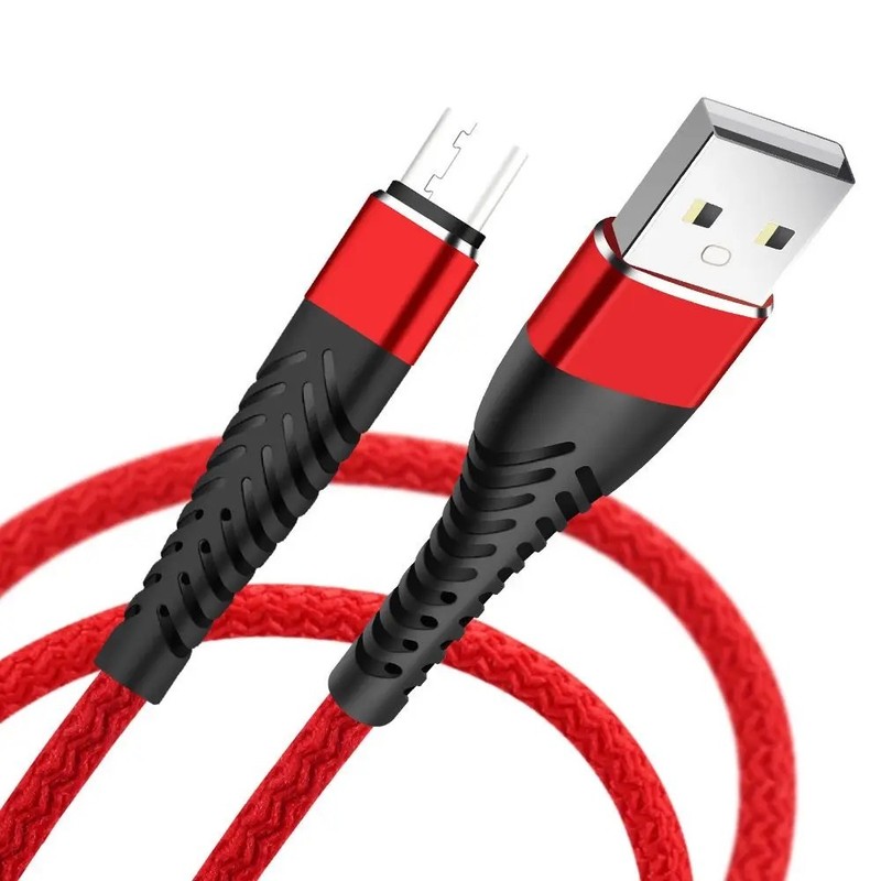 High Speed USB Type C Cable & Micro USB Charger Lead 1m 2m 3m Android Fast Charg