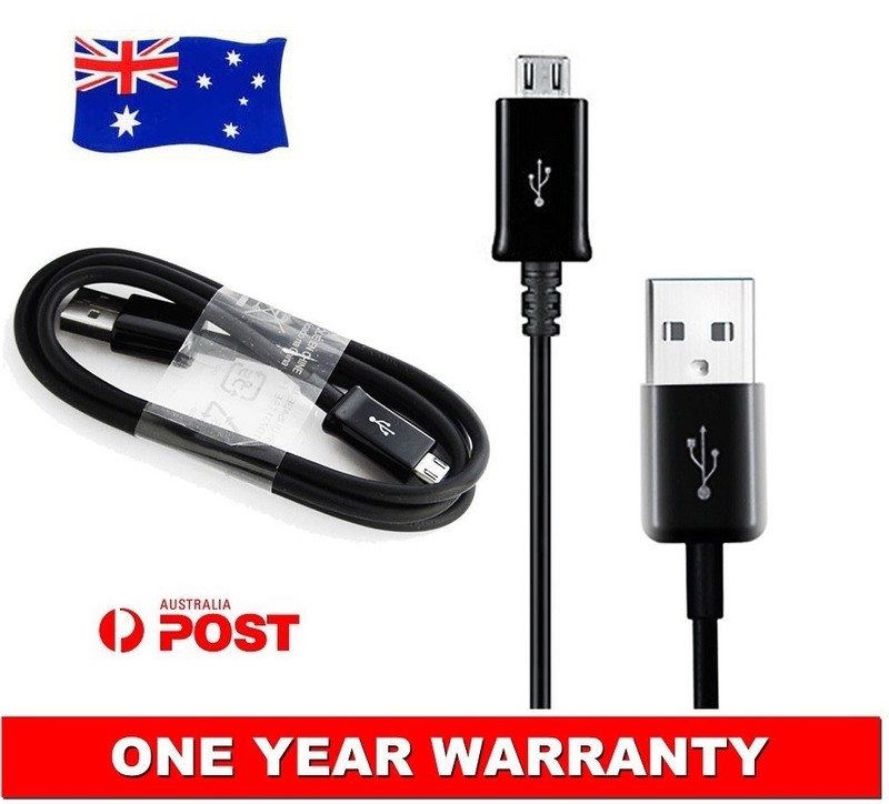 Original Micro USB Adapter Cable Charger Cord For Samsung Galaxy A6+ A6 (2018)
