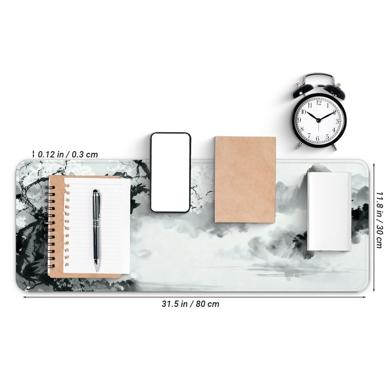Gaming Mouse Pad with Anti-Slip Rubber Base, Extended Large Computer Mouse Ma... gallery