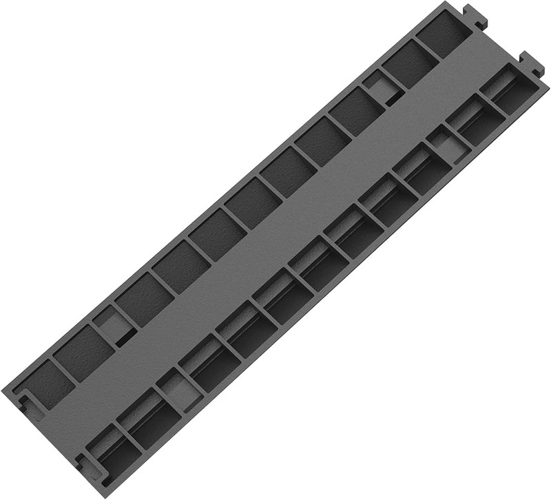 Slip-proof Cable Ramp 3 Pack - Modular Traffic Speed Bumps, 11000lbs Max gallery