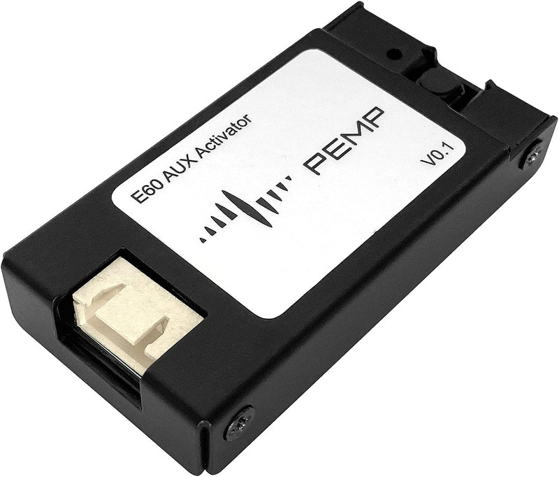 PEMP E60 Aux Activator Adapter Open the Aux Audio of the Original Car for BMW E6