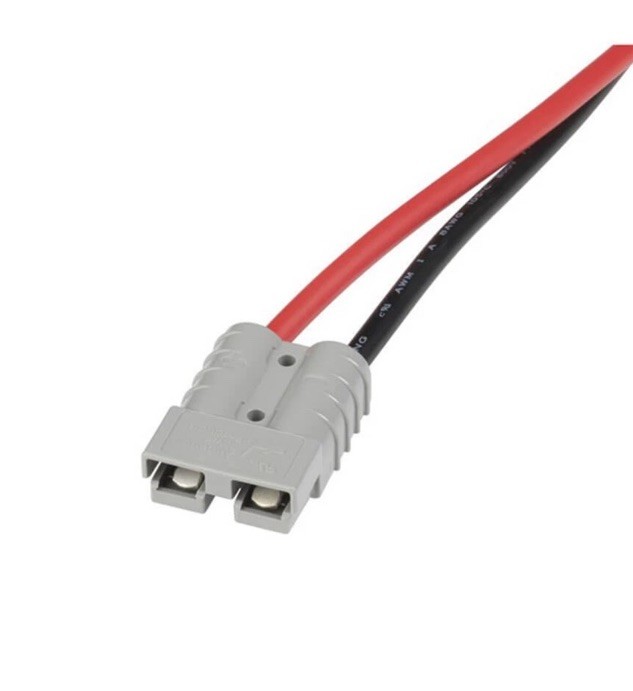 Anderson High Current Quality Connector 50A Extension Cable Red And Black gallery