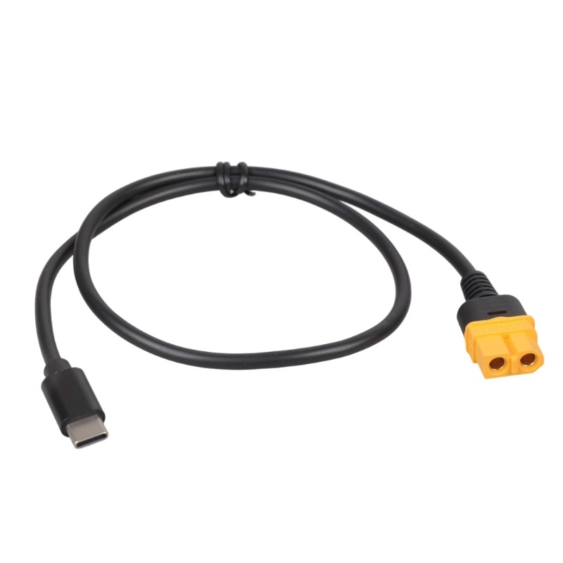 Type C Male To XT60 Female Adapters Cable 100W For And Solar Batteries gallery