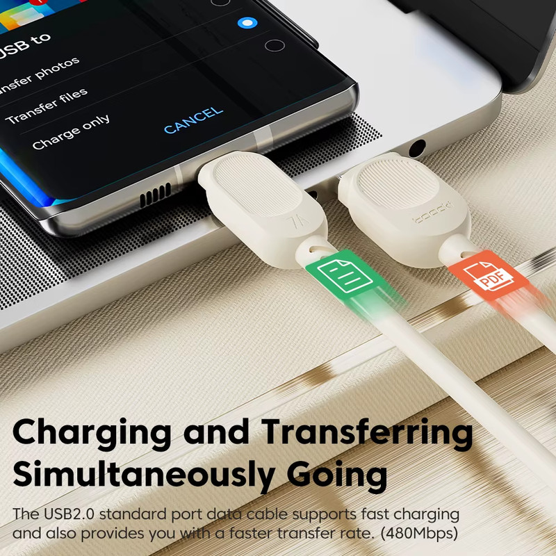7A USB Type C Cable 100W Super Fast Charging for Huawei P40 P30 USB C Charger Da gallery