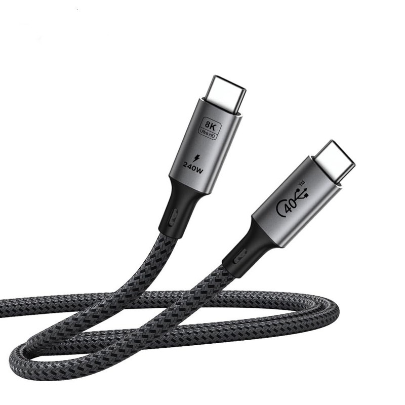 USB4 USB to USB Cable, 40Gbps, for Thunderbolt 4, 3, 8K Video [USB-IF Certifi…