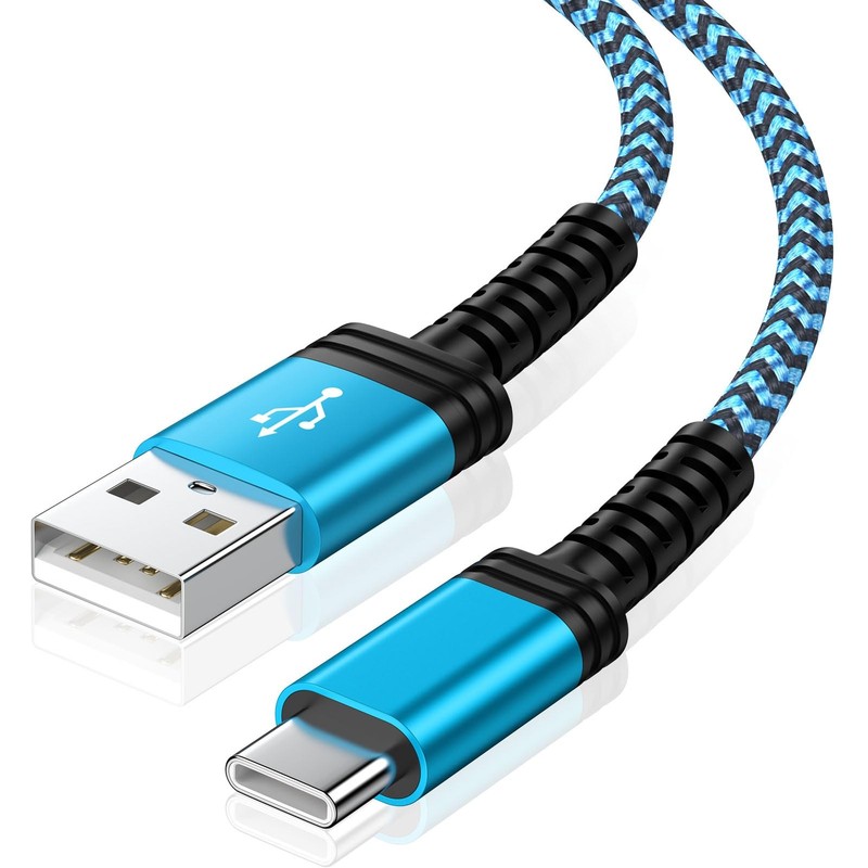 Pixel 8a Charger USB Type C Cable Fast Charigng Cord 6FT for 6 feet, Blue
