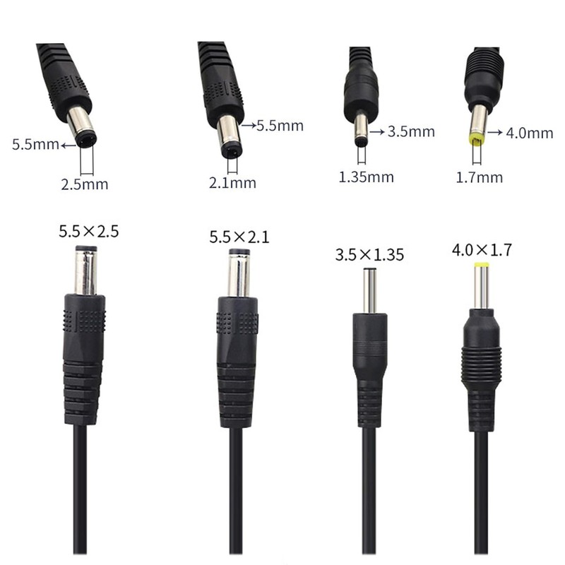 2 PCS USB A Male To DC 5.5mm x 2.5mm Power Cable 3FT 22AWG 5V 3A DC5525 gallery