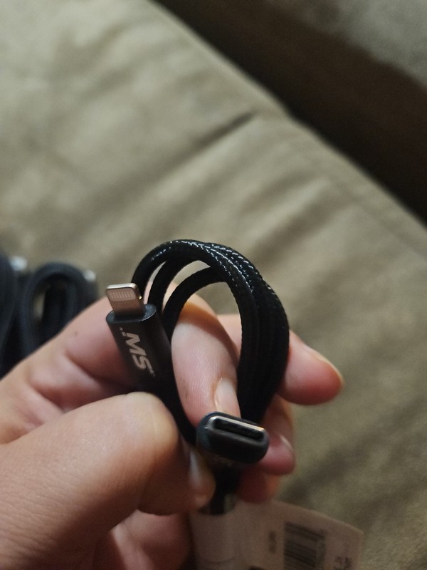 Mobile Spec Charging Cable Black Heavy Duty IPhone To Usb-C gallery