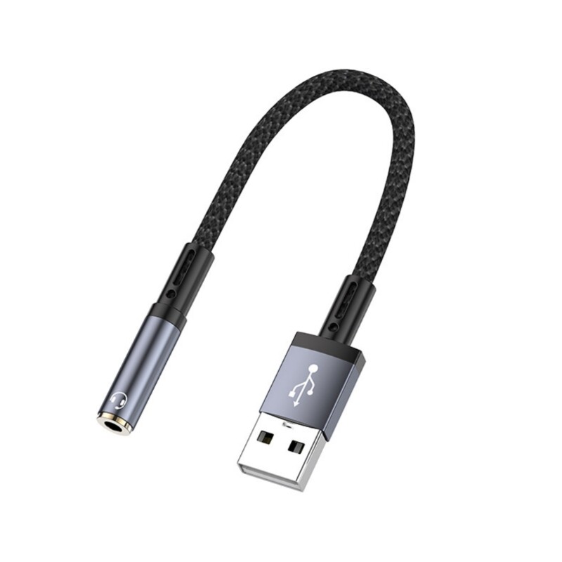 USB To 3.5mm Audios Adapter Stereo Sound Card For Laptop/Desktops Connection gallery