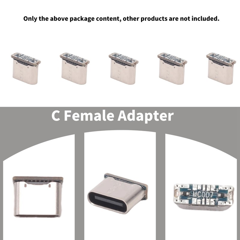 Female Adapter C Type Jack Female 5PIN SMD Charging Port Type-C I5O7 gallery