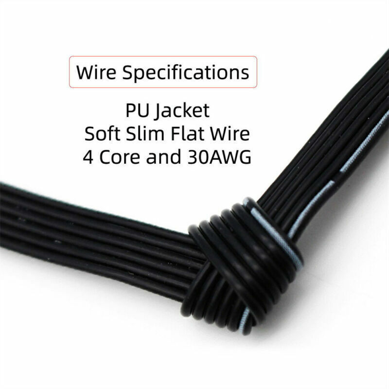 13cm USB 2.0 Type-A Male to Micro USB Male Male Data Flat Slim FPC Cable for FPV gallery