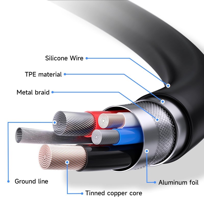 USB 2.0 Printer Cable 10 FT High-Speed Type A Male to B Male for Printers gallery