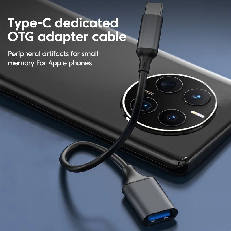 Crouch OTG Type C To USB 3.0 Adapter Cable USB C To USB A Female OTG Cable gallery