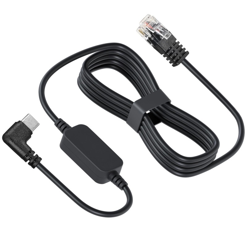 USB-C to RJ11 Radar Detector Power Cord 3.3 Ft Fits Escort MAX360 MAX 360c, I...