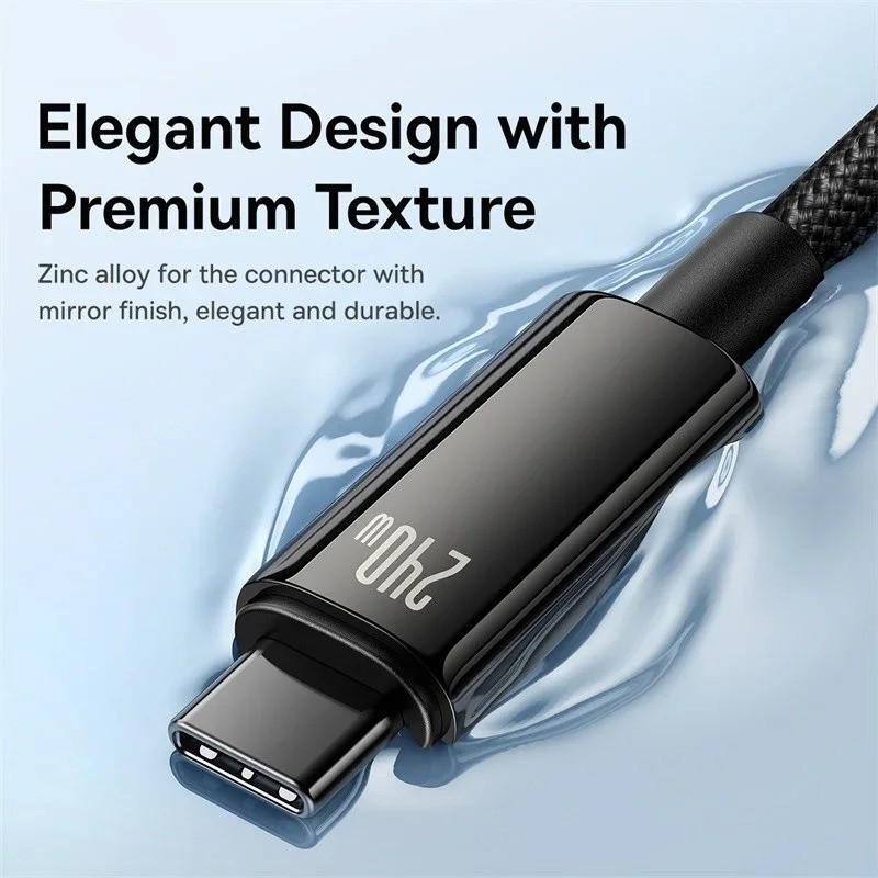 Fast Charger Cable - 240W USB C for Macbook iPhone 15 16 17 - Supercharge gallery