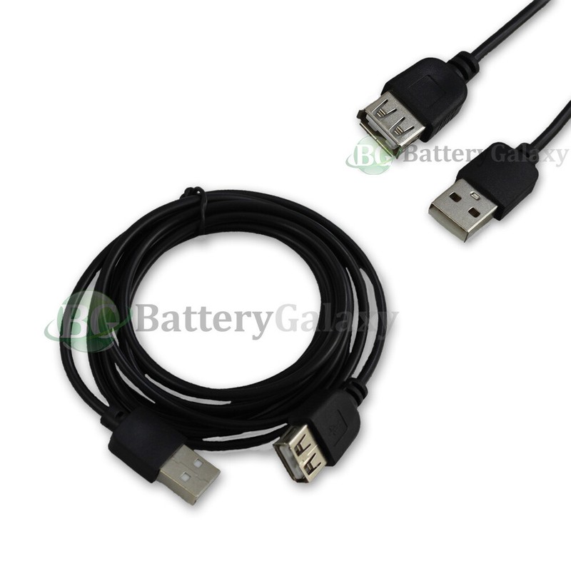 Lot 1-100 USB 6' Extension Cable for Phone Samsung Galaxy S3 S4 S5 S6 S7 S8 Plus gallery