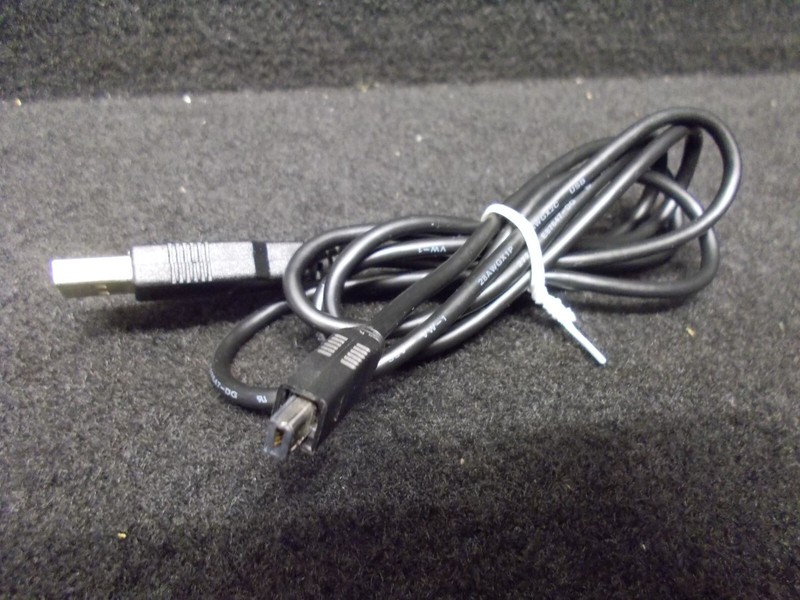 Data Transfer USB Cable for Digital Cameras, 100cm, Black. #K-347-09