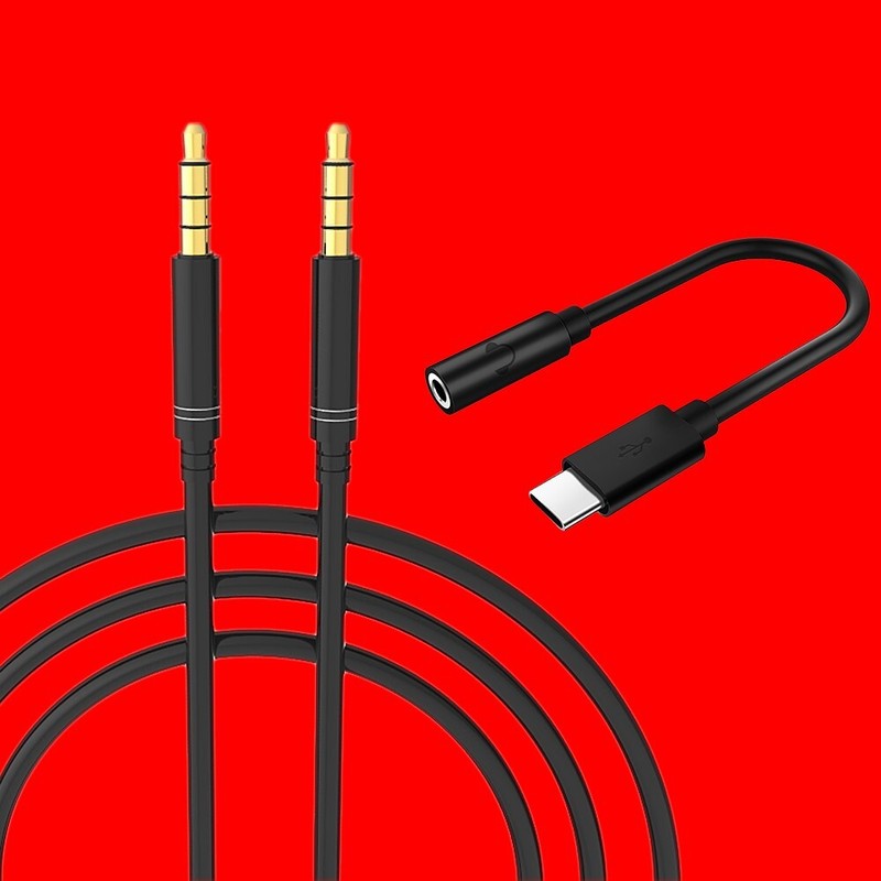 Top ranking Type C to 3.5mm Audio Jack Adapter Cable Cord f Nokia 9 PureView