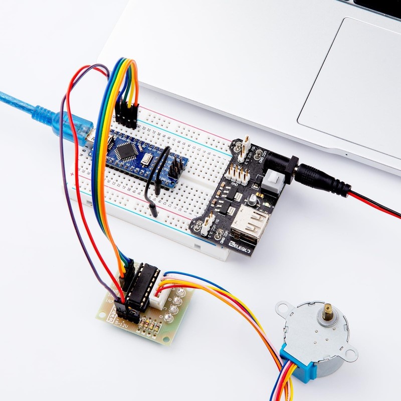 ELEGOO Presoldered Nano Boards with USB Cable Compatible with Arduino IDE Mic... gallery