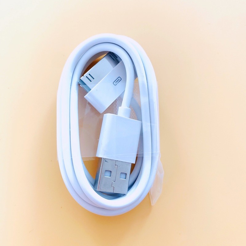 3PCS-30Pin 1M Wide Port Charging & Data Cable Compatible for iPhone 4/4S gallery