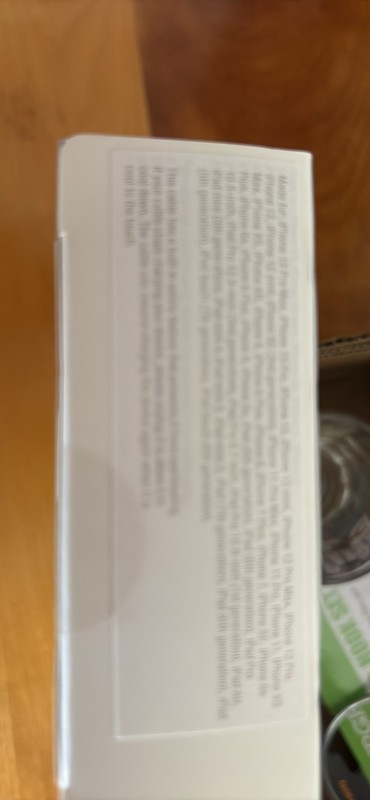 New in unopened package heyday iPhone iPad 6ft charging cable gallery