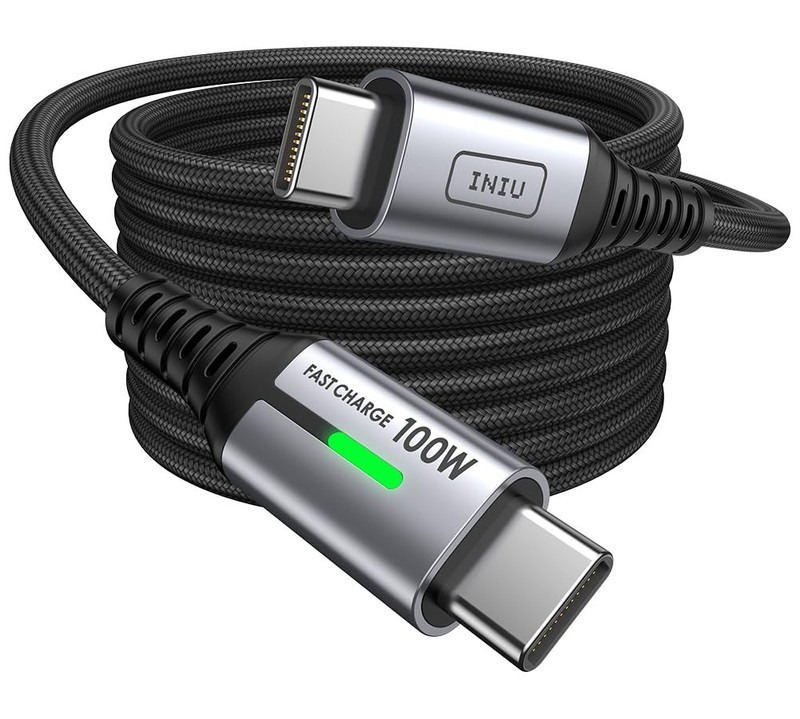 Fast Charging, USB C Cable, [6.6ft/2m] 100W PD USBC to USBC Charger Cable, Type